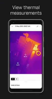 FLIR ONE android App screenshot 4