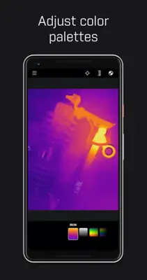 FLIR ONE android App screenshot 5